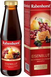 Rabenhorst Napj owocowo-zioowy z elazem i witaminami C, B1, B2, B12 450 ml
