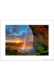 Tom Mackie Waterfall - plakat premium 40x30 cm