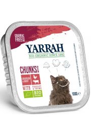 Yarrah Karma dla kota z kawakami kurczaka i woowin 100 g Bio