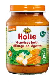 Holle Danie puree mix warzywny po 6. miesicu 190 g Bio
