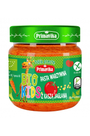 Primaeco Pasta warzywna z kasz jaglan bezglutenowa 160 g Bio