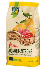 Bohlsener Muehle Crunchy niadaniowe jogurtowo-cytrynowe 425 g Bio