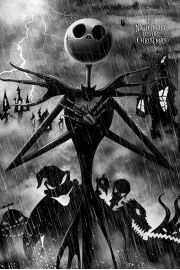 Miasteczko Halloween Tim Burton - plakat 61x91,5 cm
