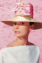 Audrey Hepburn Rowy Kapelusz - plakat