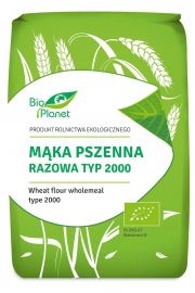 Bio Planet Mka pszenna razowa typ 2000 1 kg Bio