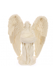 Figurka klczcego anioa z miejscem na wieczk 18cm