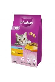 Whiskas Sterile sucha karma dla kota po sterylizacji z kurczakiem (13.07.2024) 1.4 kg