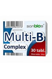 Sanbios Multi-B Complex Suplement diety 30 tab.