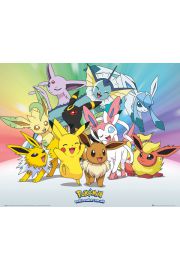 Pokemon Go Eevee - plakat 50x40 cm