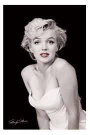 Marilyn Monroe Red Lips - plakat 61x91,5 cm