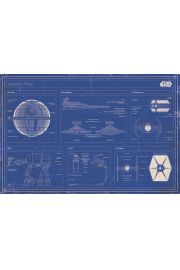 Gwiezdne Wojny Imperialna Flota. Star Wars - plakat 91,5x61 cm