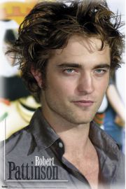 Robert Pattinson Spojrzenie - Zmierzch - plakat