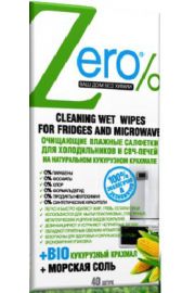 Nawilane chusteczki do czyszczenia lodwki i mikrofali ERO Zero