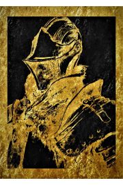 Golden Lux - Dark Souls - plakat 60x80 cm
