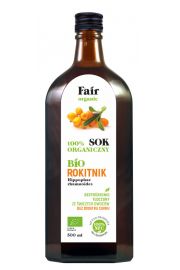 Fair Organic Sok 100% NFC Rokitnik bezporednio toczony 500 ml Bio