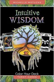 Intuitive Wisdom Tarot, karty do kolorowania