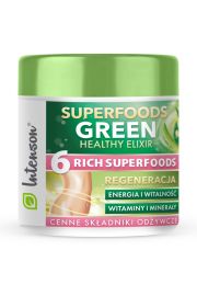 Intenson Superfoods Green Healthy Elixir koktajl suplement diety 150 g