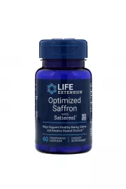 Life Extension Szafran - Optimized Saffron with Satiereal Suplement diety 60 kaps.