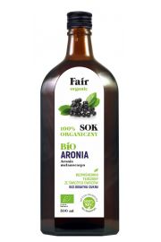 Fair Organic Sok 100% NFC Aronia bezporednio toczony 500 ml Bio
