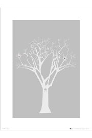 Tree Birdhouses - plakat premium 30x40 cm