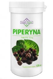 Soul Farm Piperyna 10 mg Suplement diety 120 tab.