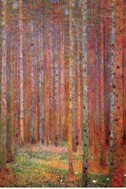 Gustav Klimt Las - plakat 61x91,5 cm