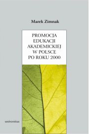 eBook Promocja edukacji akademickiej w Polsce po roku 2000 pdf