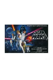 Gwiezdne Wojny Star Wars - plakat premium 80x60 cm