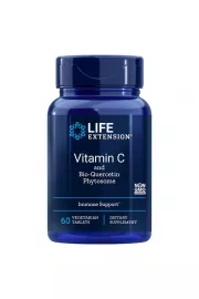 Life Extension Vitamin C and Bio-Quercetin Phytosome Suplement diety 60 tab.