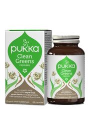 Pukka Clean greens  - suplement diety 60 kaps. Bio