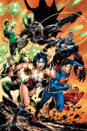 DC Comics Liga Sprawiedliwoci Wyzwania - plakat