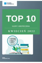 eBook TOP 10 Kadry i ubezpieczenia - kwiecie 2022 pdf