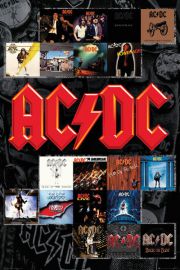 AC/DC Okadki Pyt - plakat 61x91,5 cm