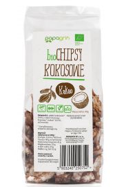 Papagrin Chipsy kokosowe z kakao 40 g bio