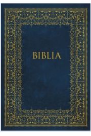 Biblia podróżna granatowa