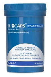 Formeds Kwas hialuronowy Bicaps Hyaluronic acid suplement diety 60 kaps.