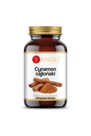 Yango Cynamon cejloski suplement diety 90 kaps.