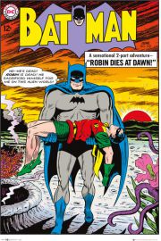 DC Comics Batman Komiks Robin Dies at Dawn - plakat