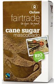 Oxfam Fair Trade Cukier trzcinowy mascobado filipiny fair trade 1 kg Bio