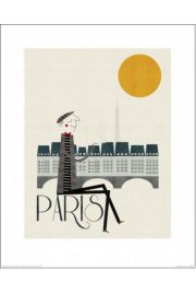 Paris, Pary - plakat premium 40x50 cm
