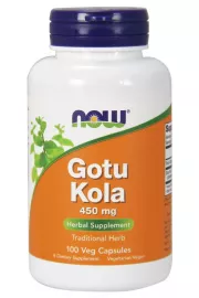 Now Foods Gotu Kola wkrotka azjatycka 450 mg Suplement diety 100 kaps.