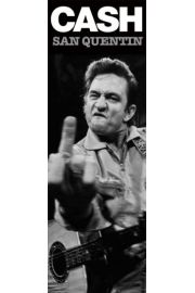 Johnny Cash Wizienie San Quentin - plakat