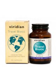 Viridian Travel Biotic - suplement diety 30 kaps.