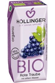 Hollinger Nektar z czerwonych winogron 200 ml Bio