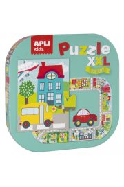 Puzzle xxl - miasto 3+ Apli