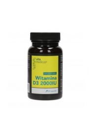 Vitamedicus Witamina D3 2000 IU suplement diety 60 kaps.