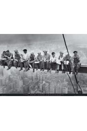 Nowy Jork - Lunch Robotnikw - plakat 91,5x61 cm
