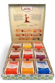 Yogi Tea Zestaw herbatek w pudeku prezentowym (selection box) 9 smakw 9 x 5 szt. Bio