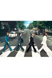 The Beatles abbey road - plakat 3D