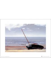 Mark Van Crombrugge Boat - plakat premium 50x40 cm
